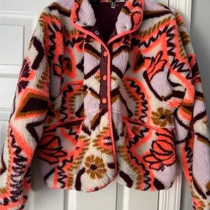 FP Movement by Free People Vibrant Teddy Jacket - Small